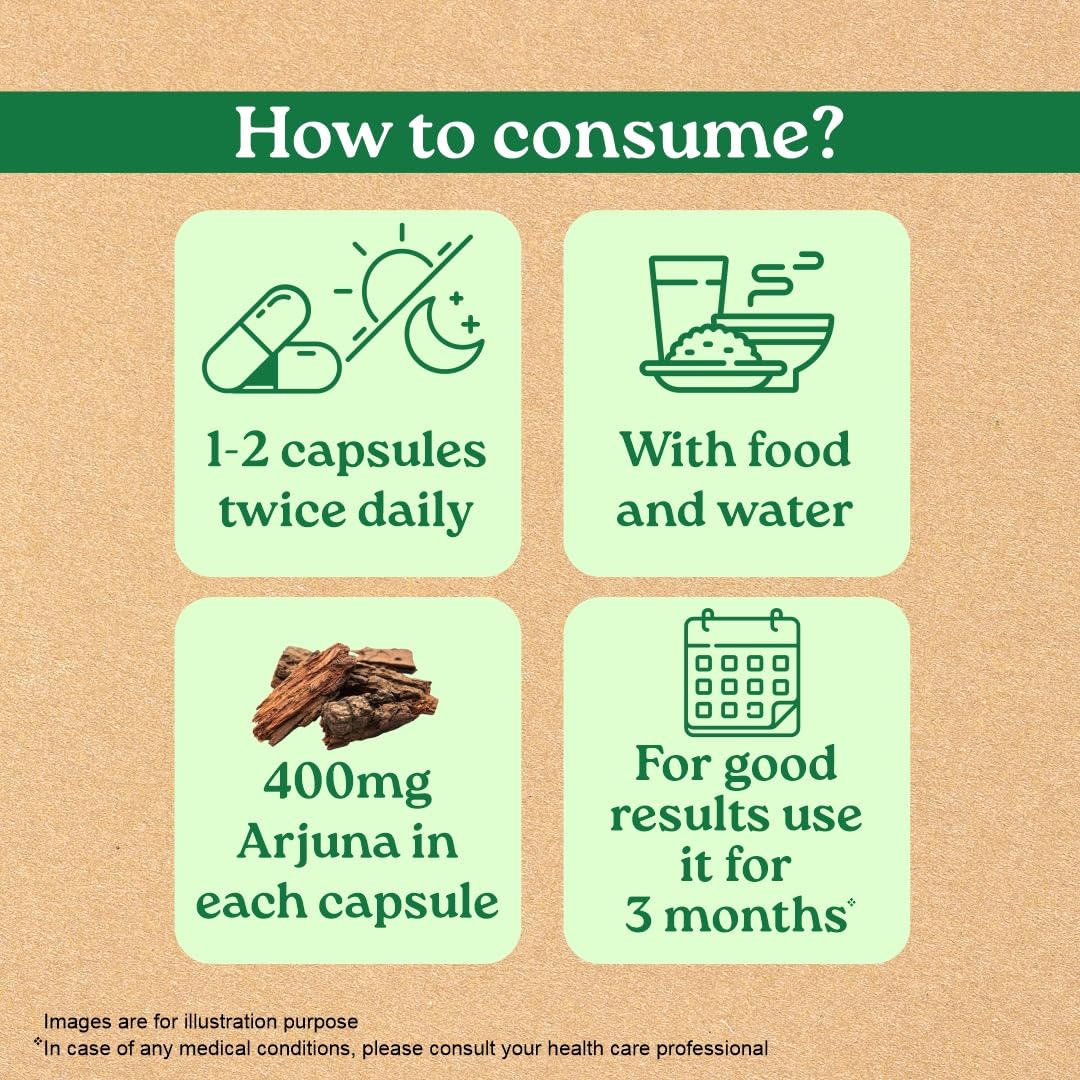 A TATA Product - Organic India Arjuna - 60 Veg Capsules – view 6