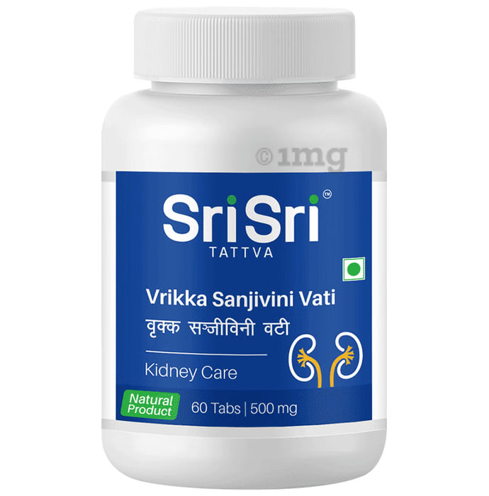 Sri Sri Tattva Vrikka Sanjivini Vati 500 mg two-pack