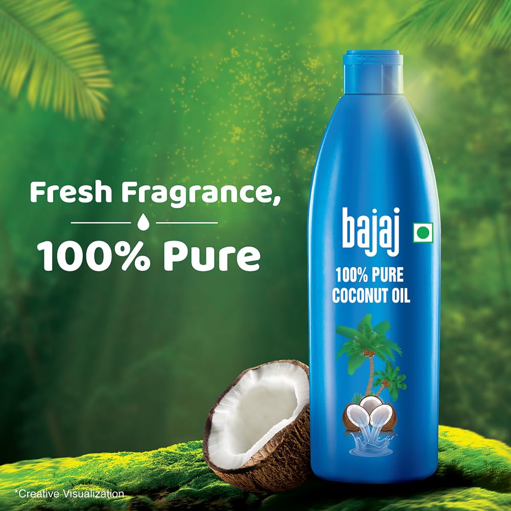 Bajaj 100% Pure Coconut Oil 300ml – view 3