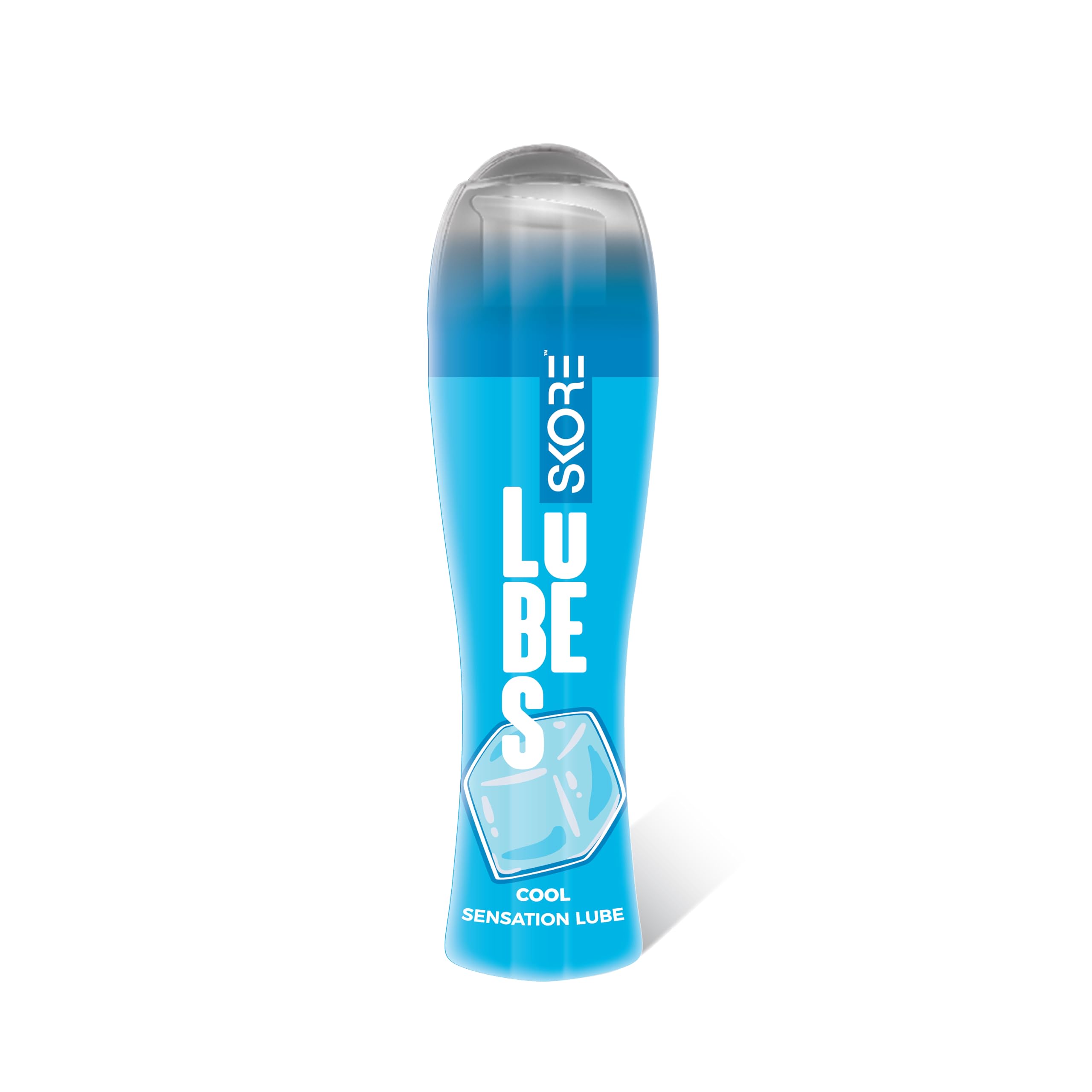 Skore Lubes Pleasure Lubricant Gel for Men & Women | Cool Sensation | Skin Friendly | Water Based | Compatible with condoms| 50ml