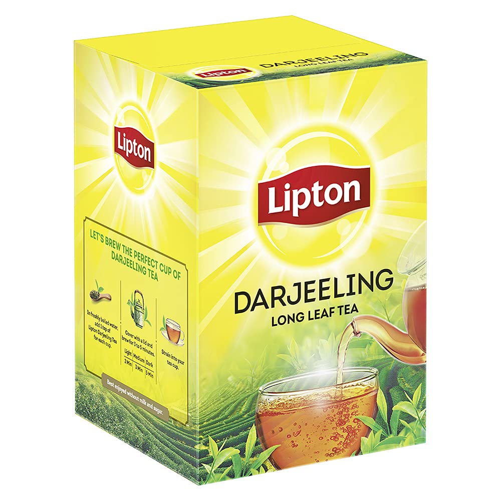 Lipton Darjeeling Long Leaf Loose Tea 250 g, 100% pure and authentic Darjeeling Long Leaf Black Tea – view 3