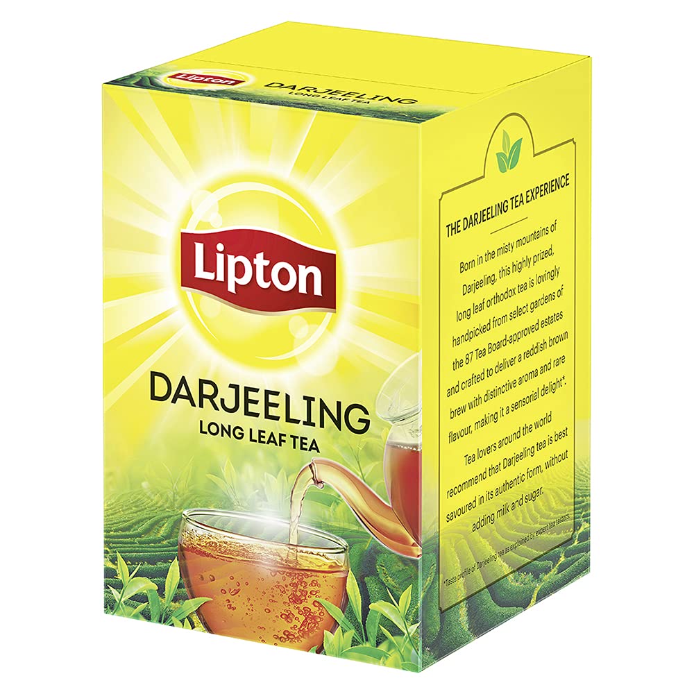 Lipton Darjeeling Long Leaf Loose Tea 250 g, 100% pure and authentic Darjeeling Long Leaf Black Tea – view 4
