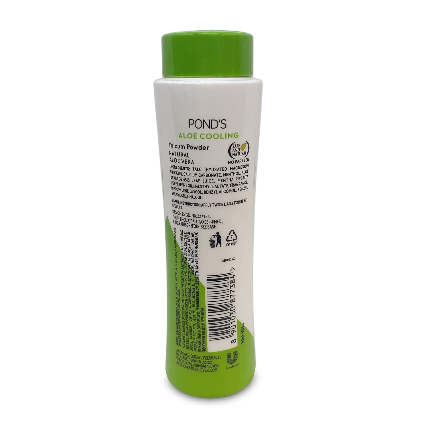 POND'S Ponds Aloe Cooling Talcum Powder,100G Bottle – view 4