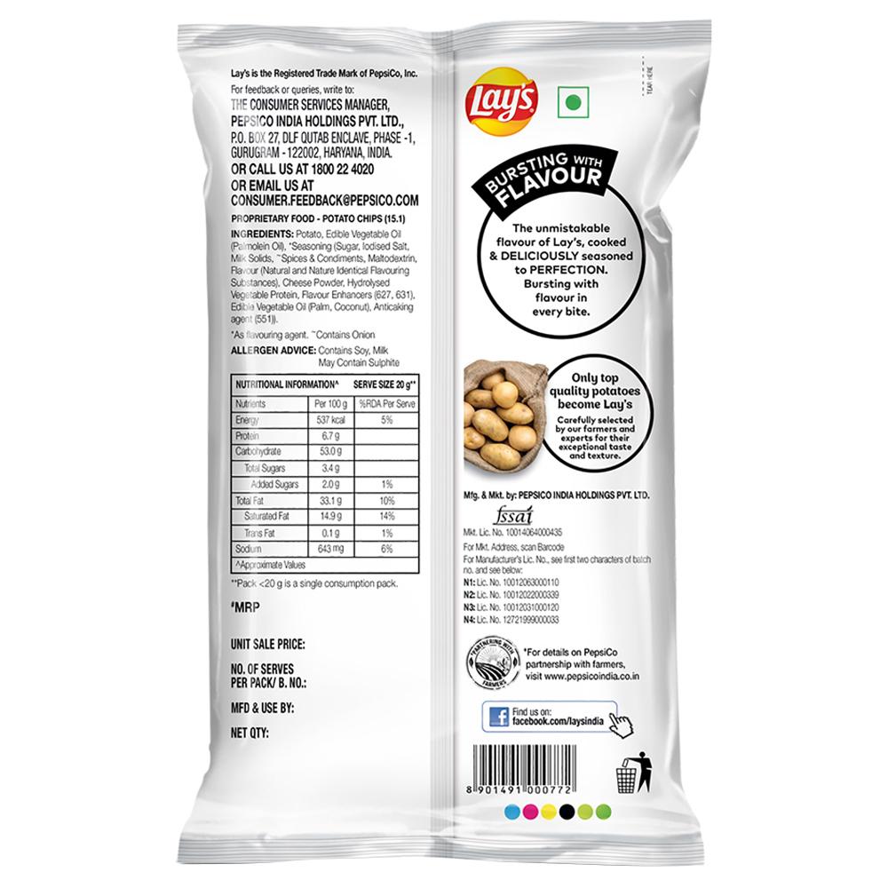 Lay's American Style Cream & Onion Potato Chips 90 G – view 2