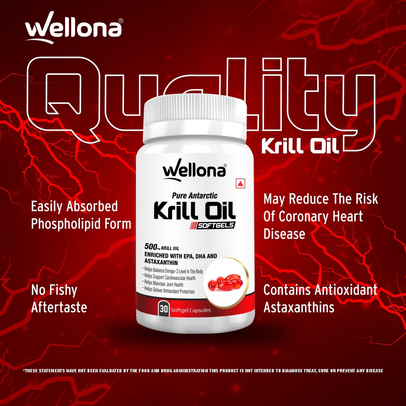 Wellona Pure Antarctic Krill Oil 500 mg – view 6