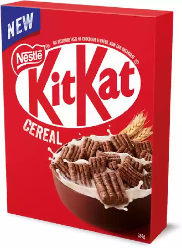 Nestle Kitkat Crispy Cereal Squares With Delicious Taste Of Chocolate and Wafer Newest Addition 330g (USA) – view 3