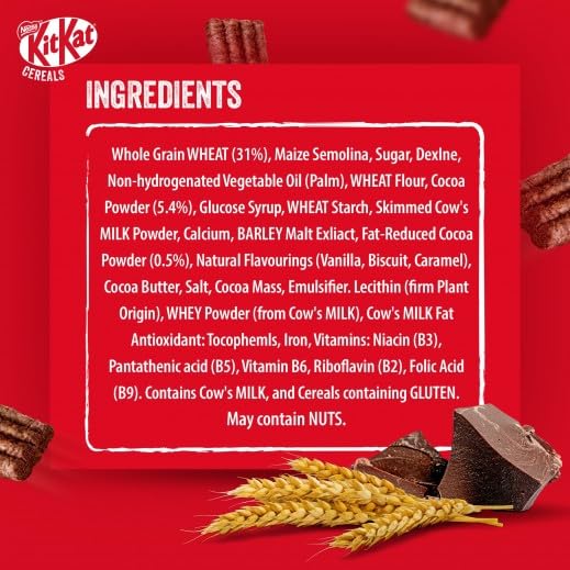 Nestle Kitkat Crispy Cereal Squares With Delicious Taste Of Chocolate and Wafer Newest Addition 330g (USA) – view 7