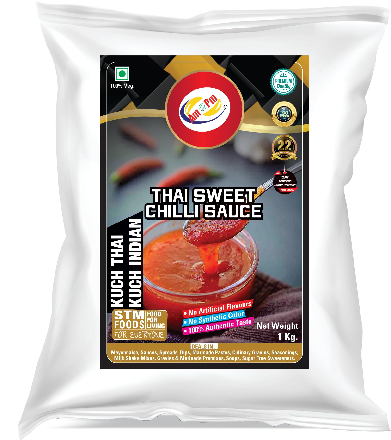 Am 2 Pm Thai sweet chilli sauce paste 1 kg pack