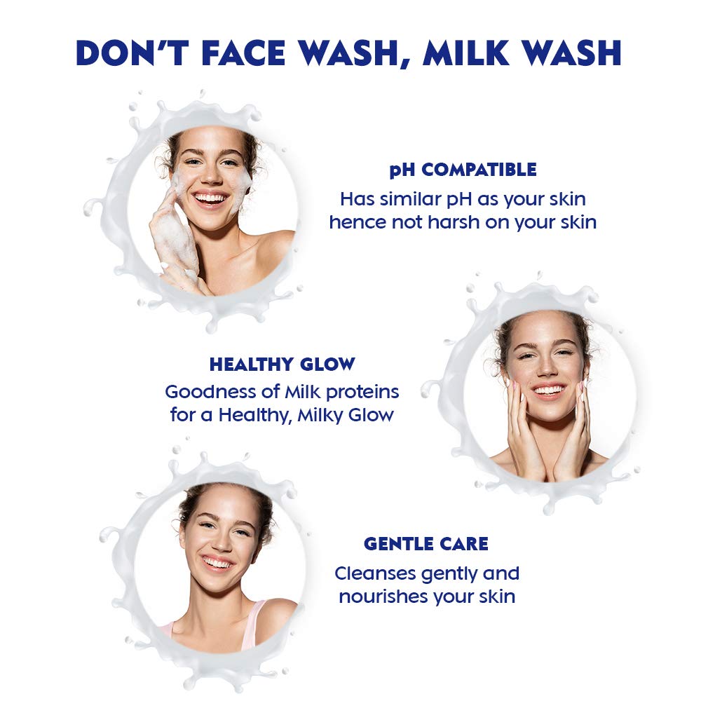 NIVEA Women Face Care Combo, Milk Delights Honey Face Wash 100 Ml (Pack Of 2) With Wildcraft Face Mask, 3 Pieces – view 3