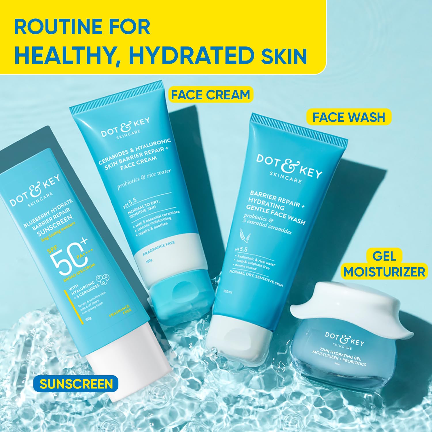 DOT & KEY Dot&Key Blueberry Hydrate Barrier Repair Sunscreen Spf 50+,Pa++++ – view 8