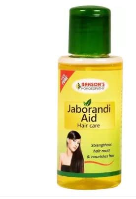 Front-facing bottle of Bakson Jaborandi Aid Liquid 100 ml