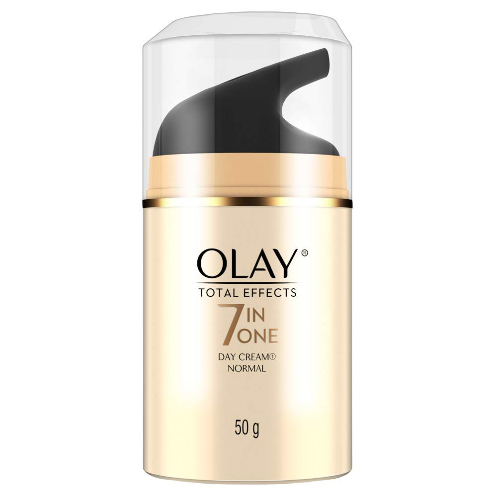 Jar and pack of Olay day SPF 50 face cream