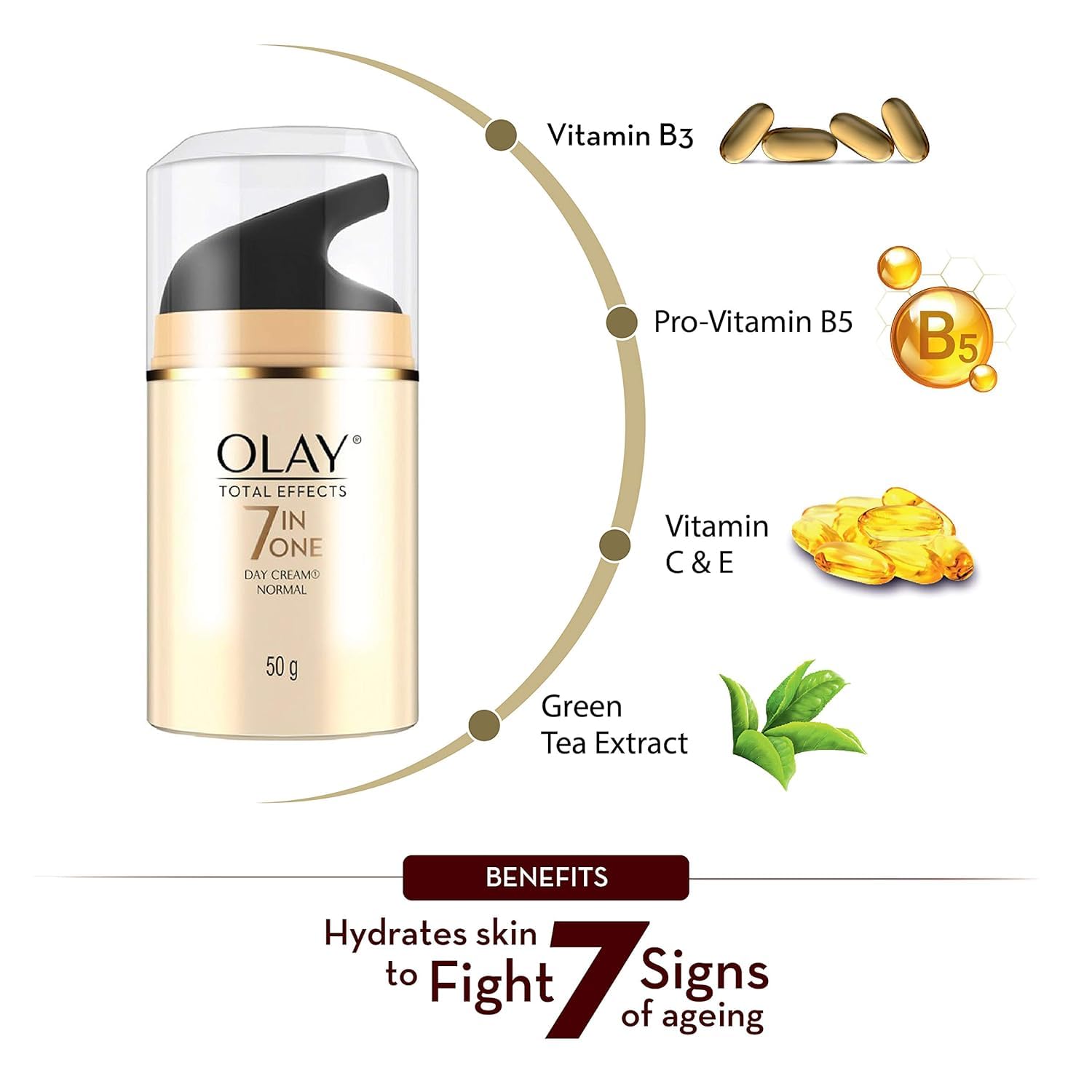 Olay Total Effects Anti Ageing Skin Cream (Moisturizer) – view 5