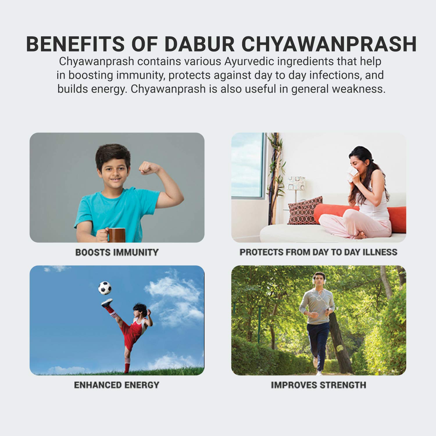 Dabur Chyawanprash 2X Immunity - 1 Kg, 1 Count – view 5