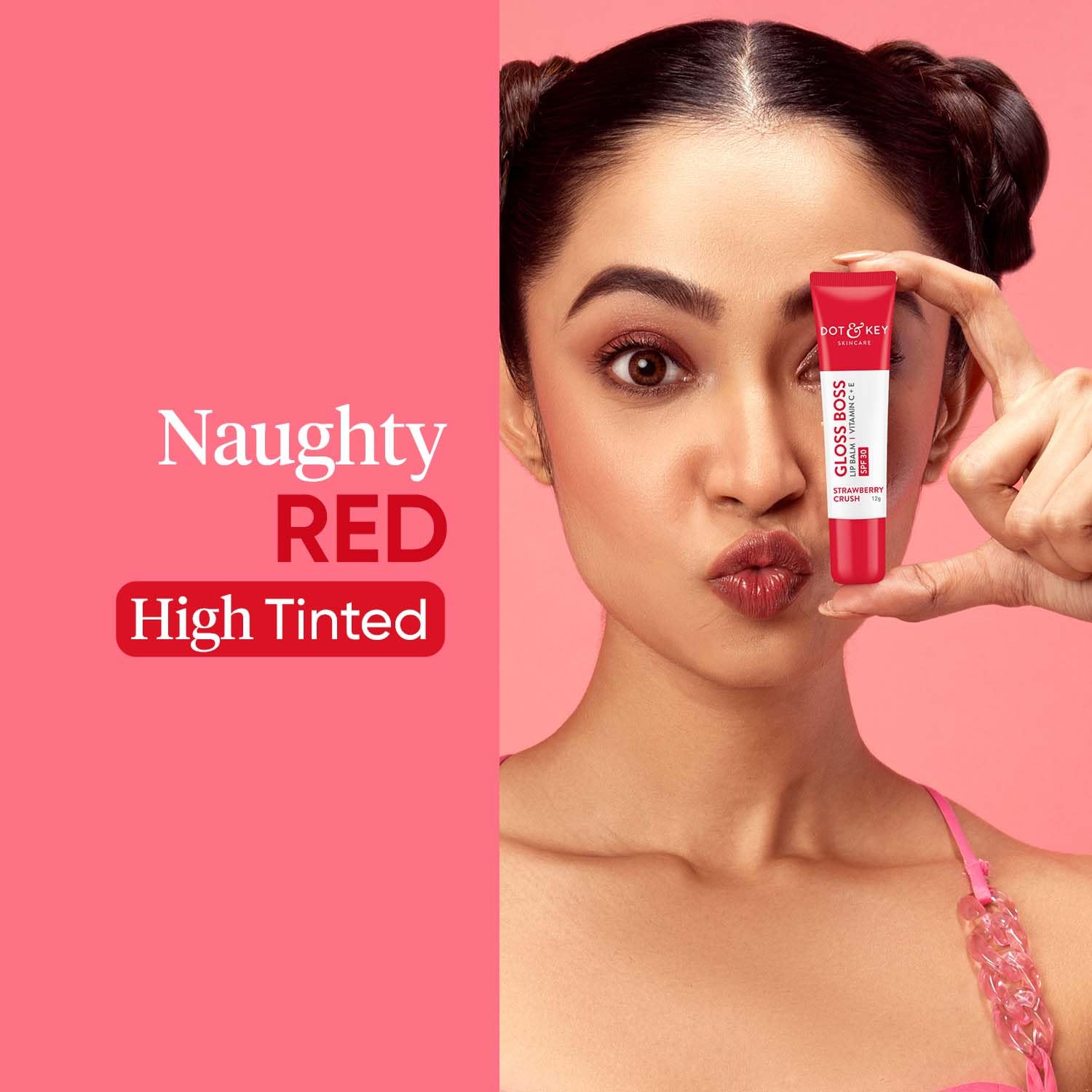 Dot & Key Strawberry Lip Balm (12gm) for Moisturization – view 8