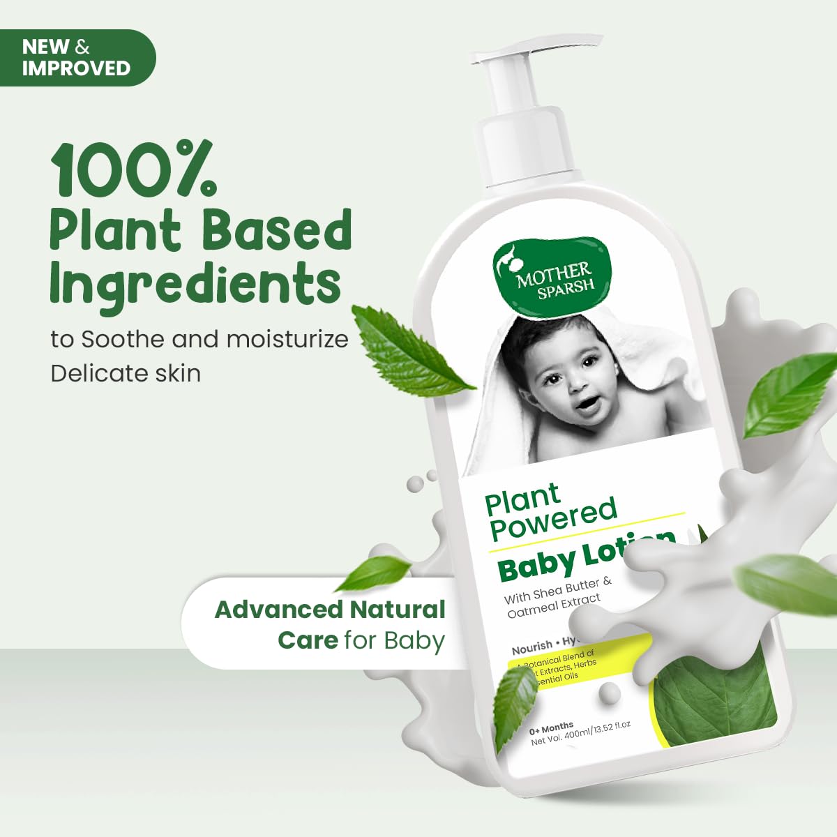 Mother Sparsh Plant Powered Natural Baby Lotion – view 3