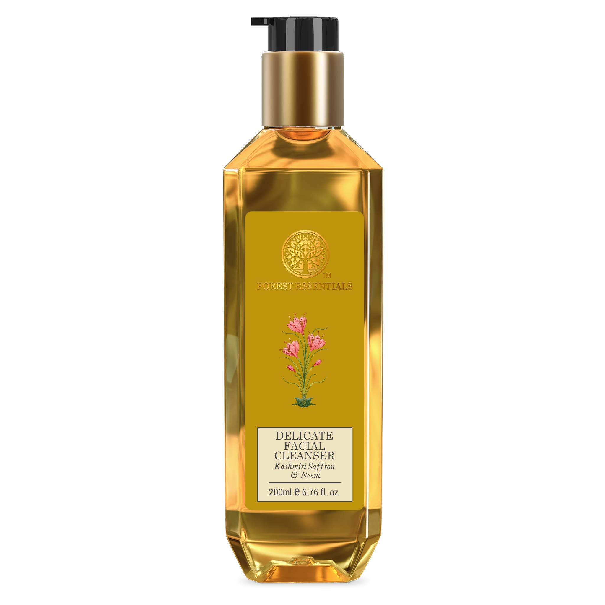 Forest Essentials Soundarya Radiance Cream With 24K Gold & SPF 25& Forest Essentials Delicate Facial Cleanser Kashmiri Saffron & Neem – view 5