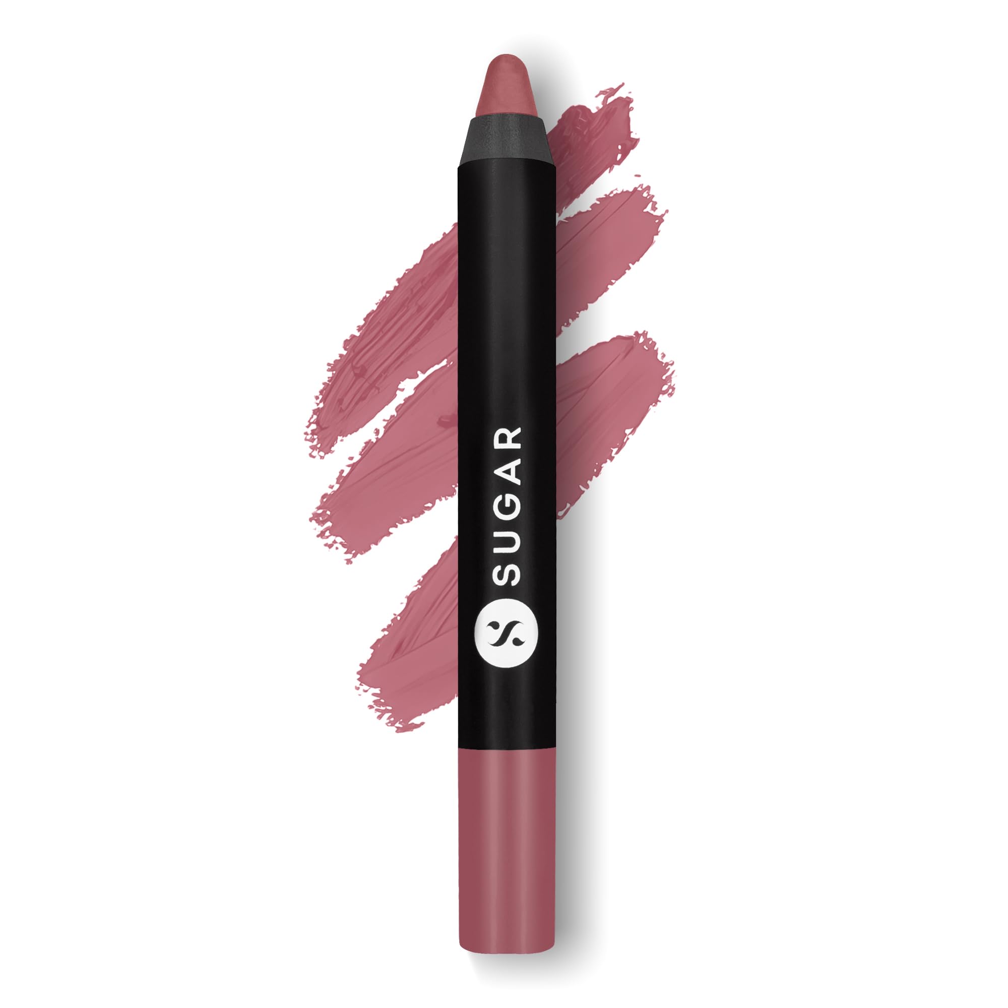 Rosalind nude rose matte lip crayon with included sharpener