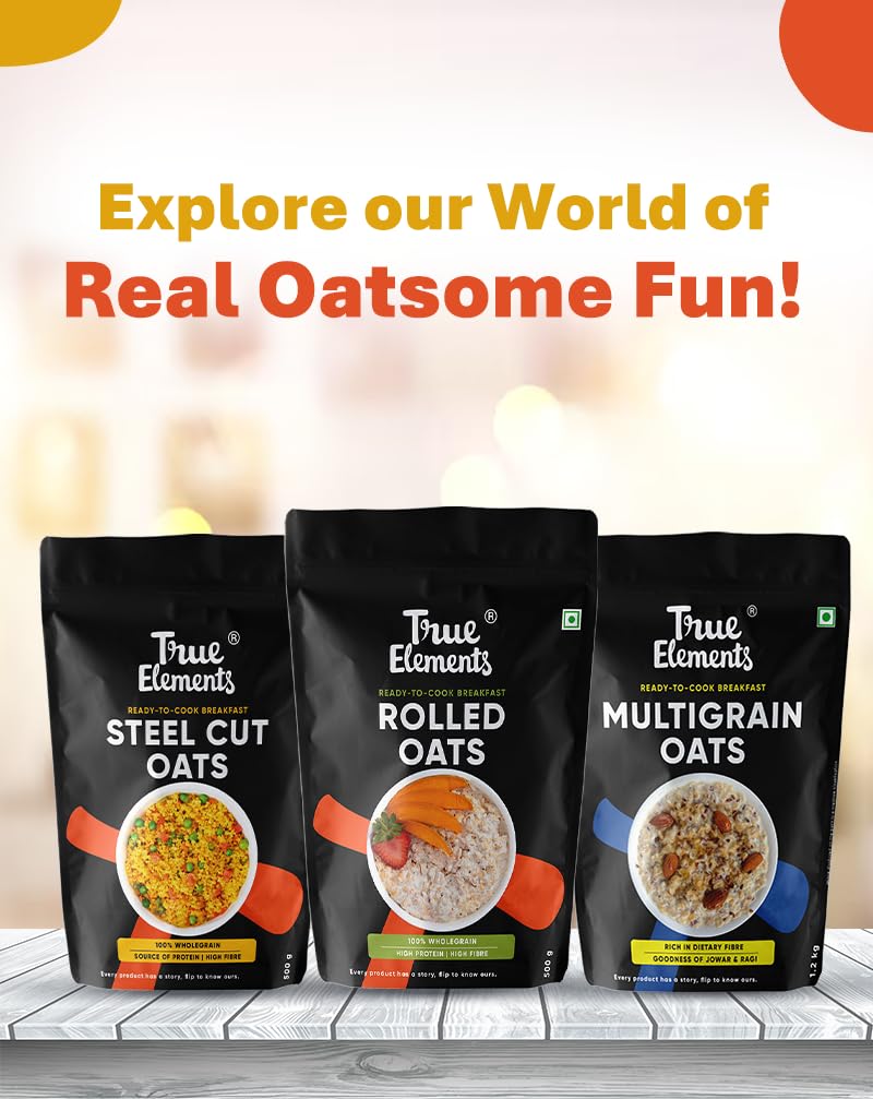 True Elements Steel Cut Oats 3kg (1.5kg Pack of 2) - Steel Cut Oats – view 8
