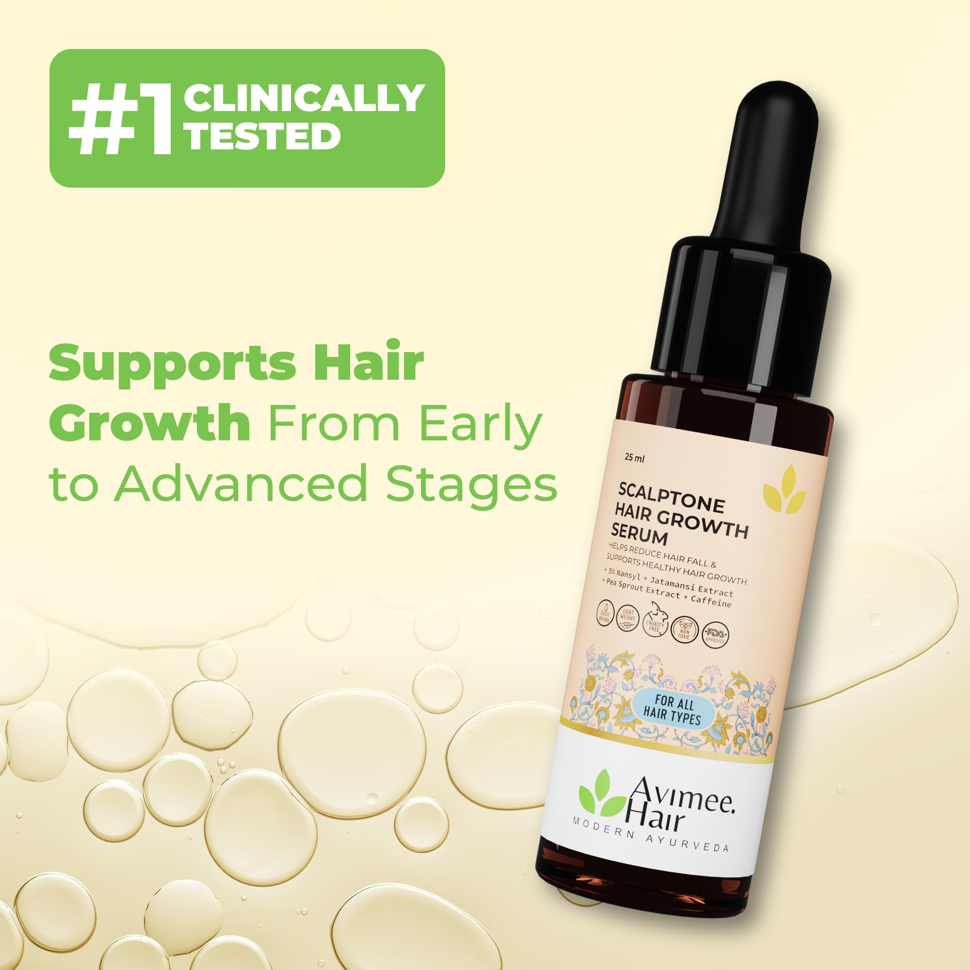 Avimee Herbal Scalptone Hair Growth Serum – view 2