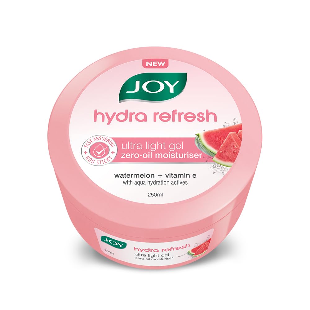 Joy Hydra Refresh Ultra-Light Oil-Free Gel Moisturizer with Watermelon & Vitamin E for Face & Body (250ml) – view 7