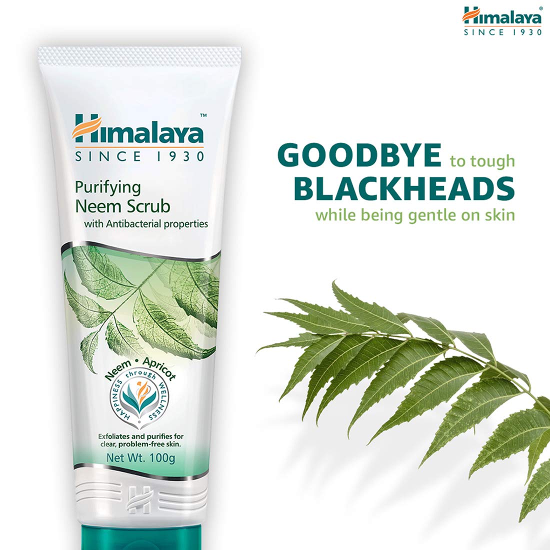 Himalaya Herbals Purifying Neem Scrub, 50g – view 2