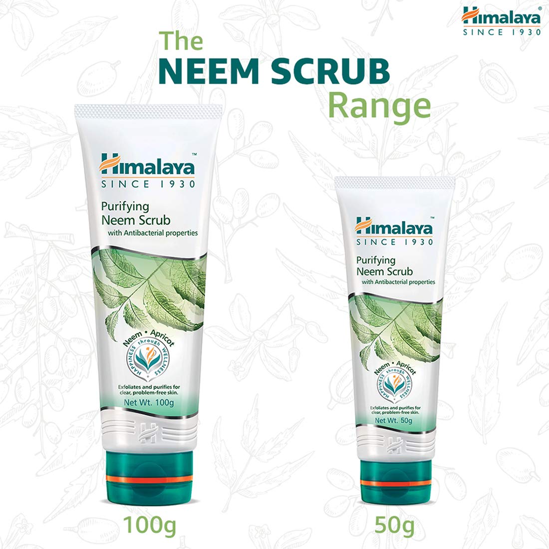 Himalaya Herbals Purifying Neem Scrub, 50g – view 6