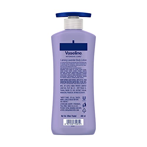 Vaseline Calming Lavender Body Lotion 400 ml – view 2