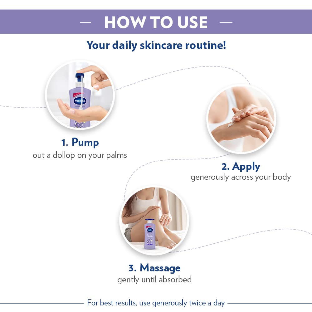 Vaseline Calming Lavender Body Lotion 400 ml – view 6