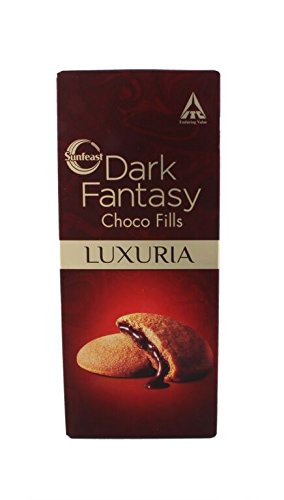 Sunfeast Dark Fantasy chocolate filled biscuit carton front pack