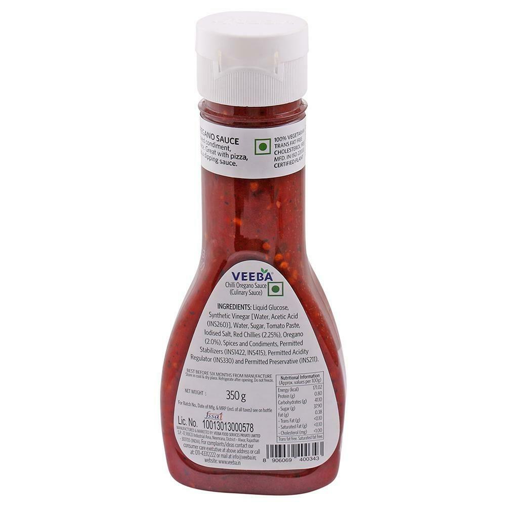 Veeba Chilli Oregano Sauce 350 G – view 2