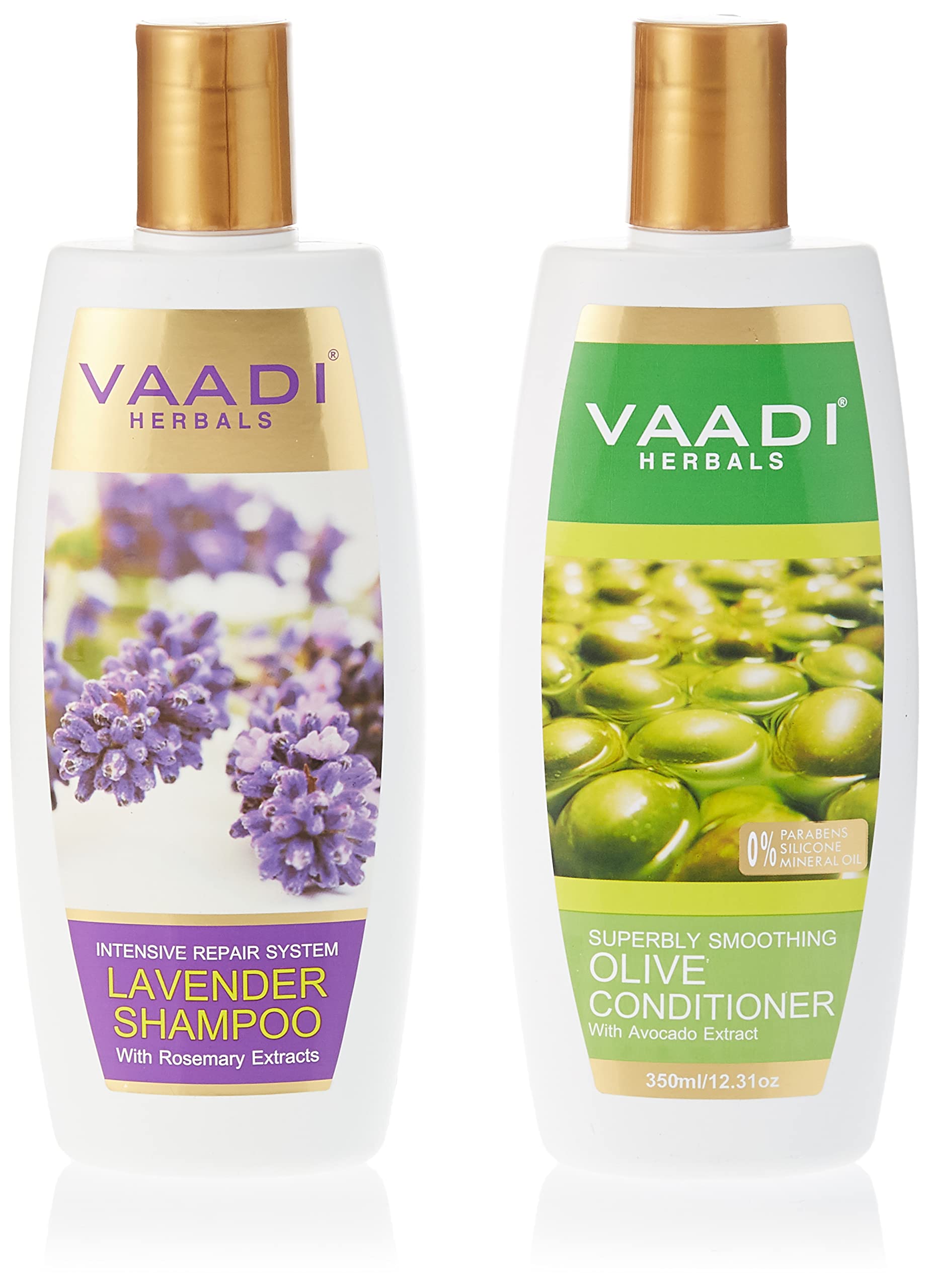 Vaadi Herbals shampoo and conditioner set for dry frizzy hair
