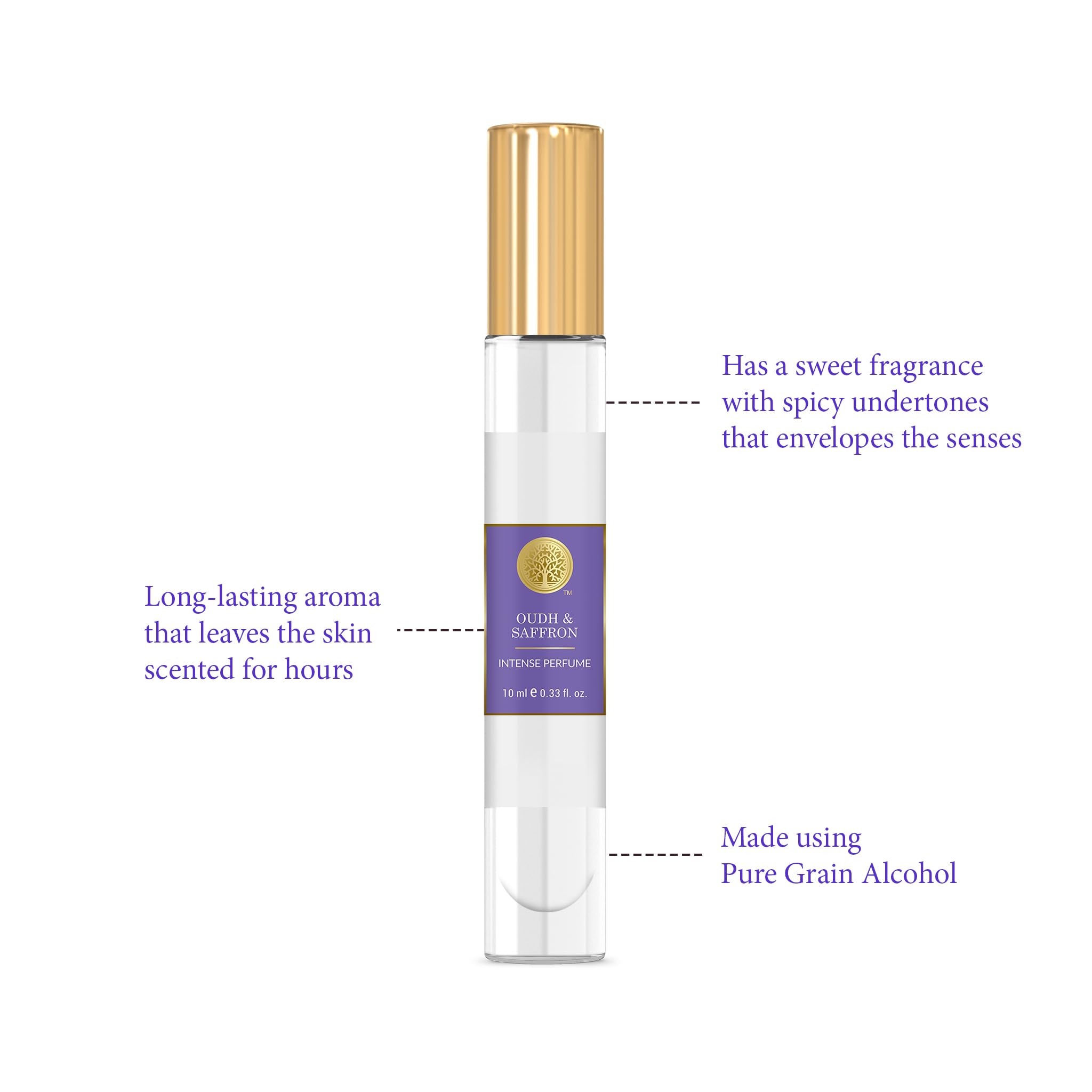 Forest Essentials Intense Perfume Lime Saffron Oudh – view 2