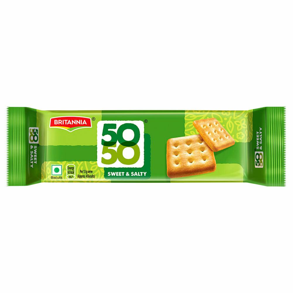 Britannia 50-50 Sweet & Salty Biscuits 62.8 G – view 2