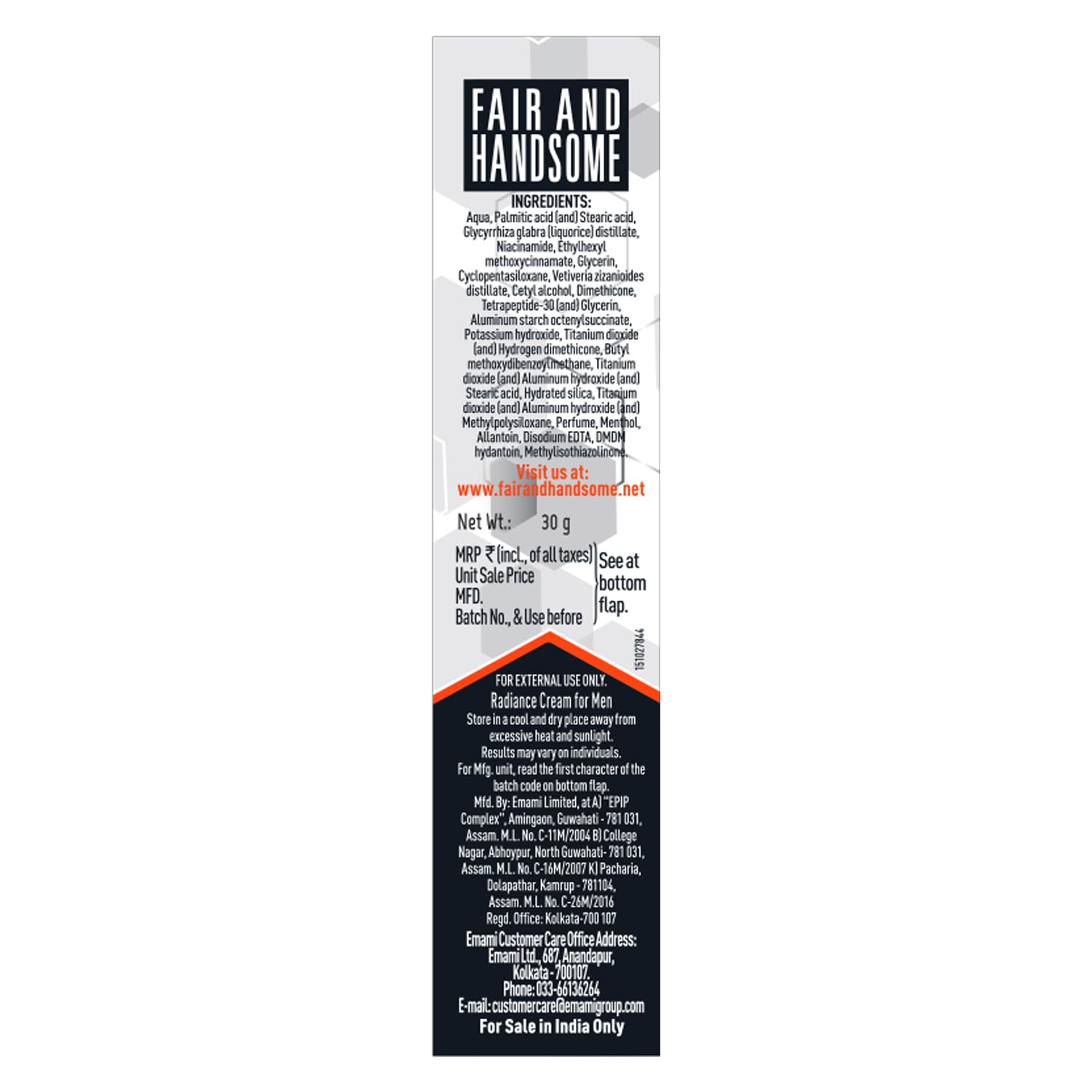 Fair and Handsome Fairness Cream for Men, 30gm – view 8