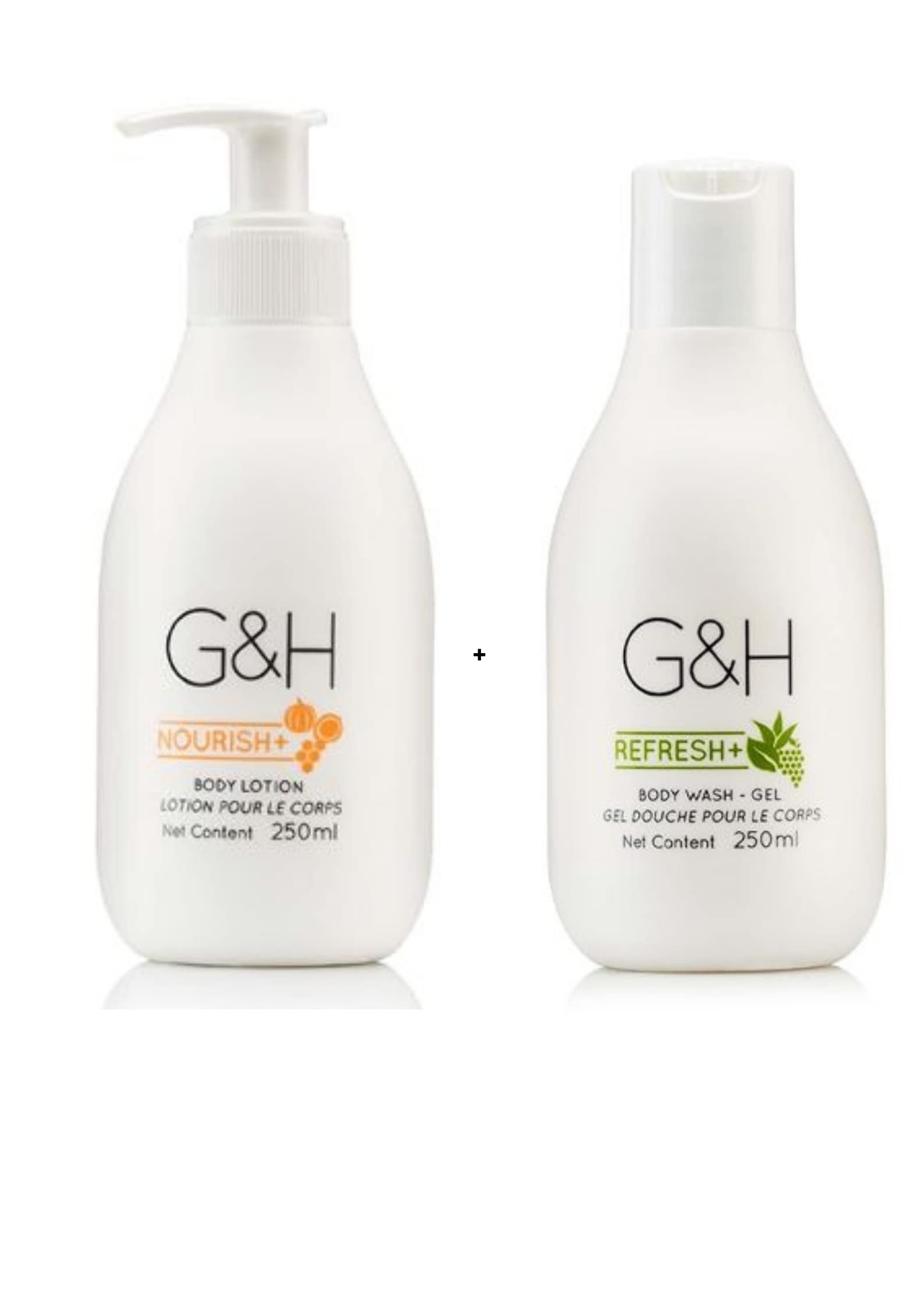 Amway G&H body wash gel 250 ml bottle packaging