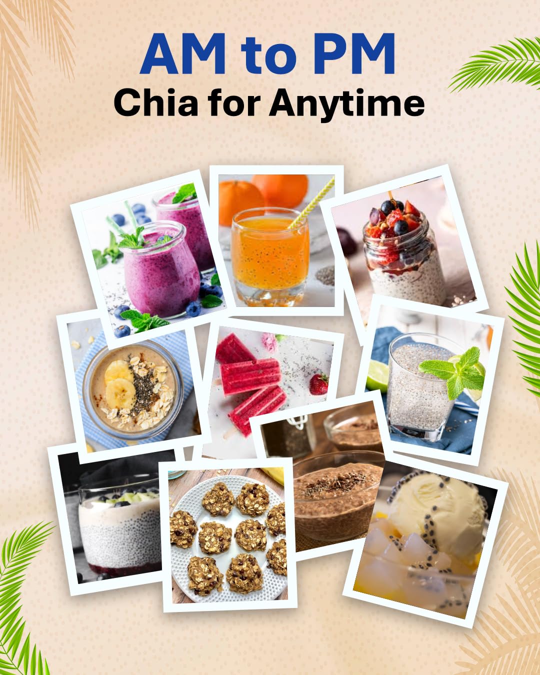 True Elements Chia Seeds 2kg - Raw Seeds for Eating – view 7