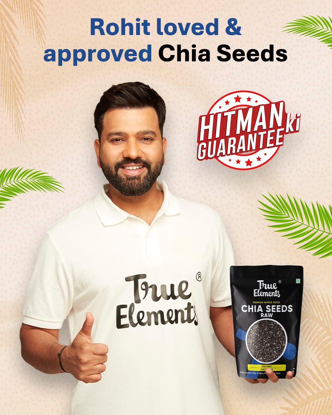 True Elements Chia Seeds 2kg - Raw Seeds for Eating – view 8