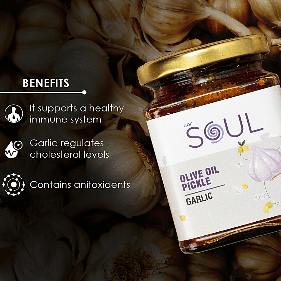 ADF Soul Olive Oil Pickle - Garlic 275 g – view 4