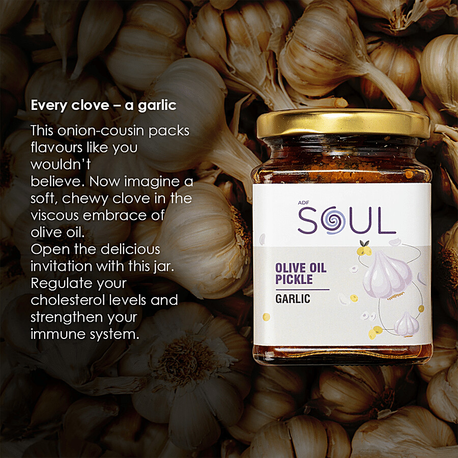 ADF Soul Olive Oil Pickle - Garlic 275 g – view 5