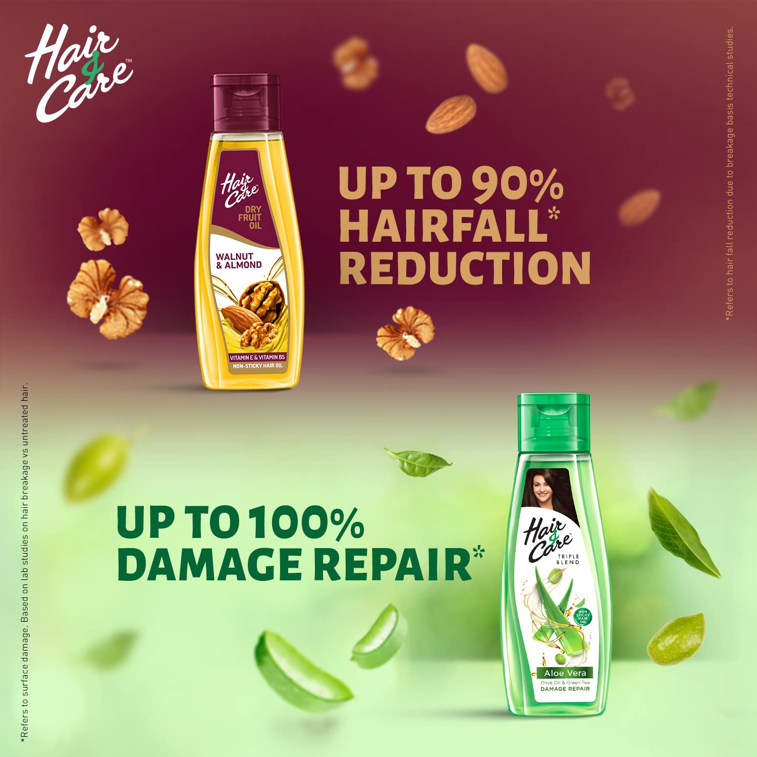 Hair & Care Dry Fruit Oil with Walnuts, Almonds & Vitamin E – view 6