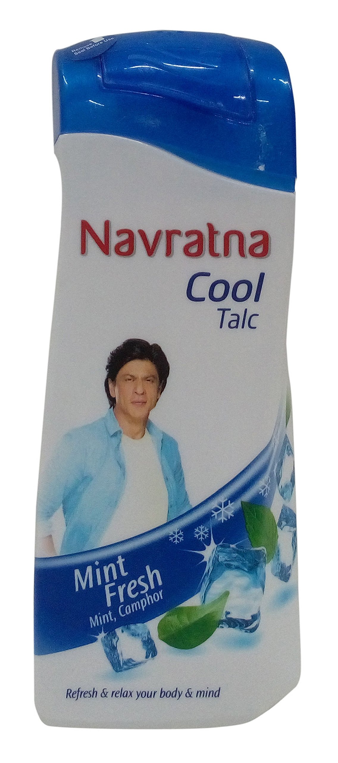 Navratna Cool Talc - Mint Fresh, 100g Bottle