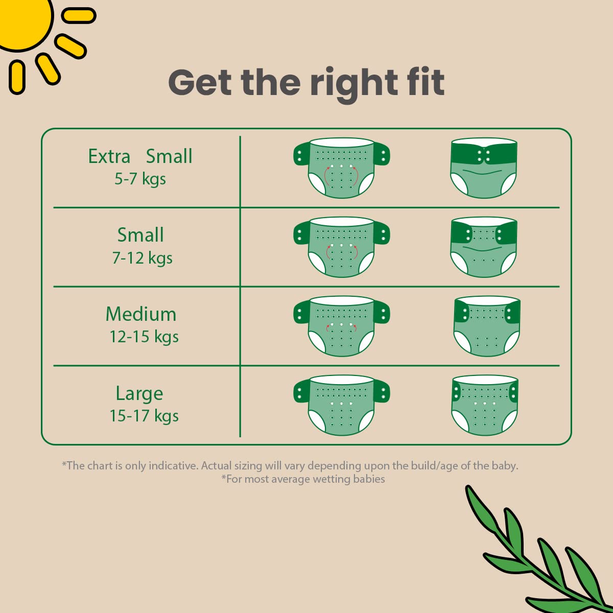 Mother Sparsh Plant Powered Cloth Diaper for Babies-Free Size – view 6