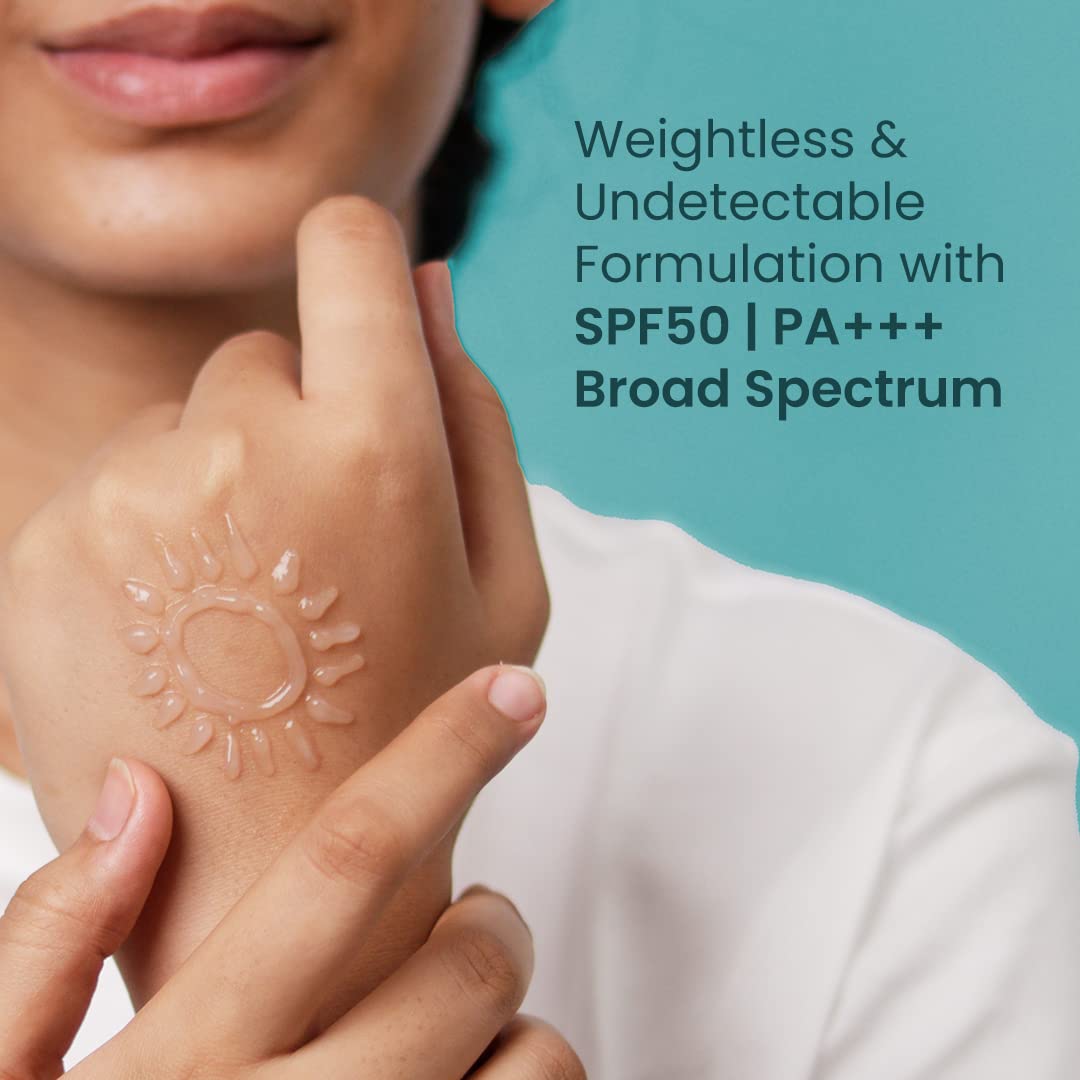 Mother Sparsh Plant Powered Hydra Marine Invisible Sunscreen Gel with SPF50 PA +++ – view 3