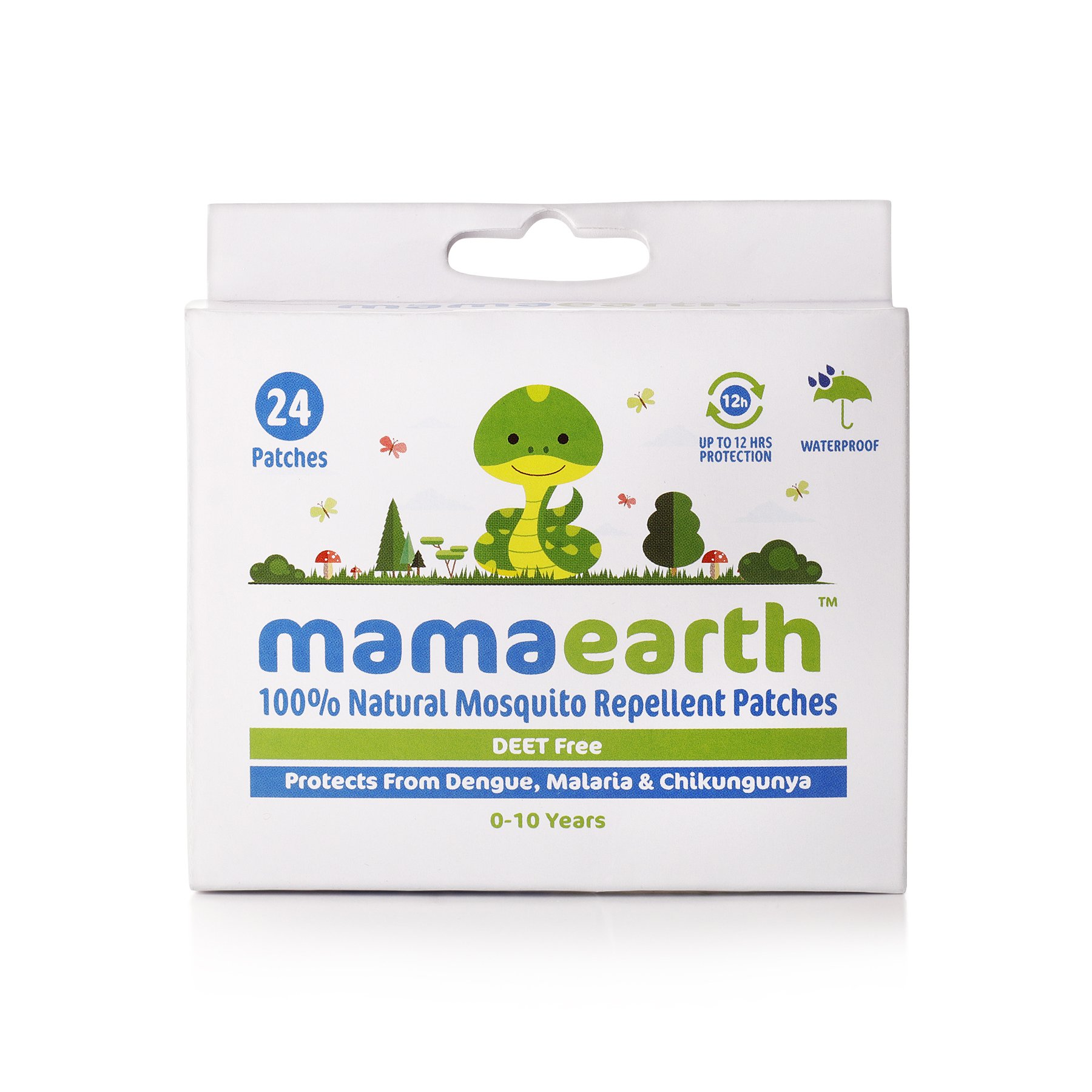 Mamaearth Natural Repellent Mosquito Patches For Babies with 12 Hour Protection,White,Pack of 1 – view 2