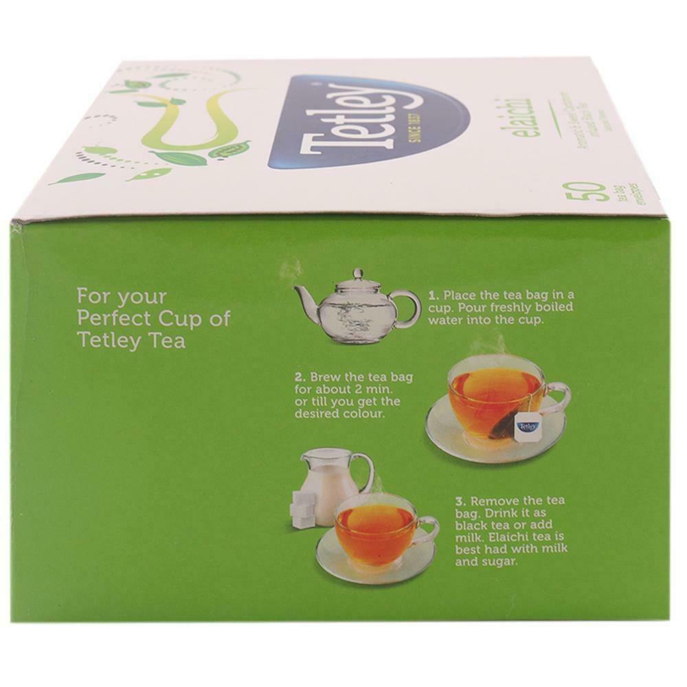 Tetley Elaichi Leaf Tea Bags 50 Pcs – view 4