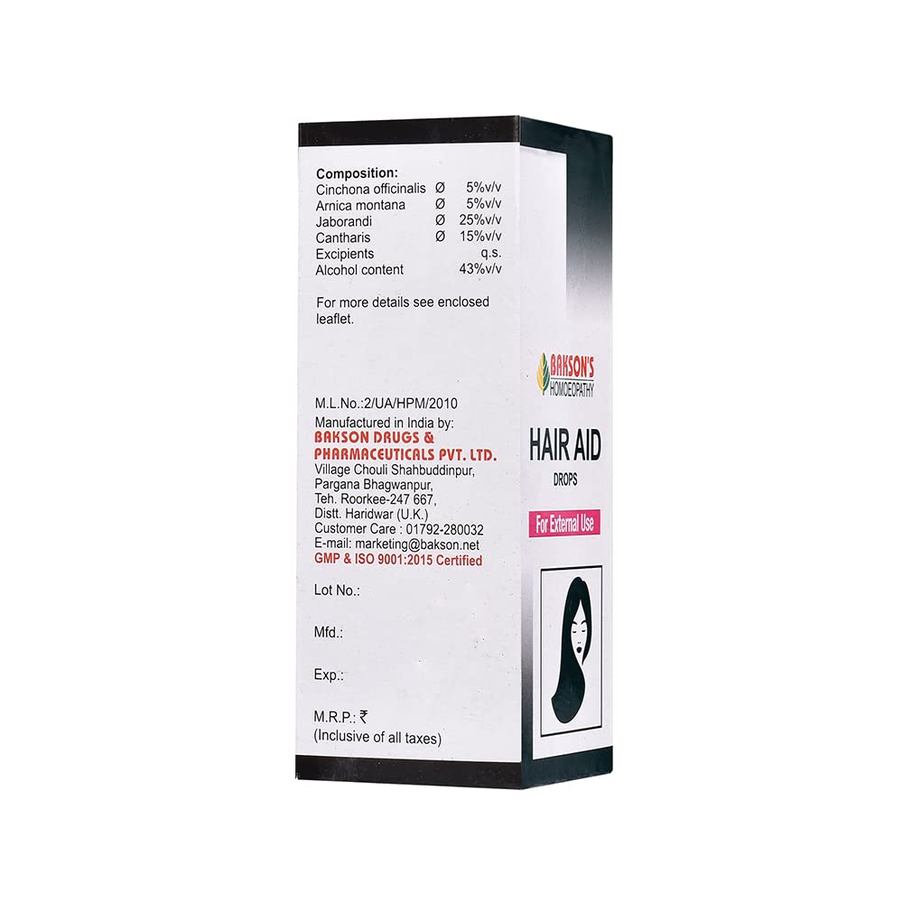 Bakson's Hair Aid (External) Drops 30 ml_Pack of 2 – view 2