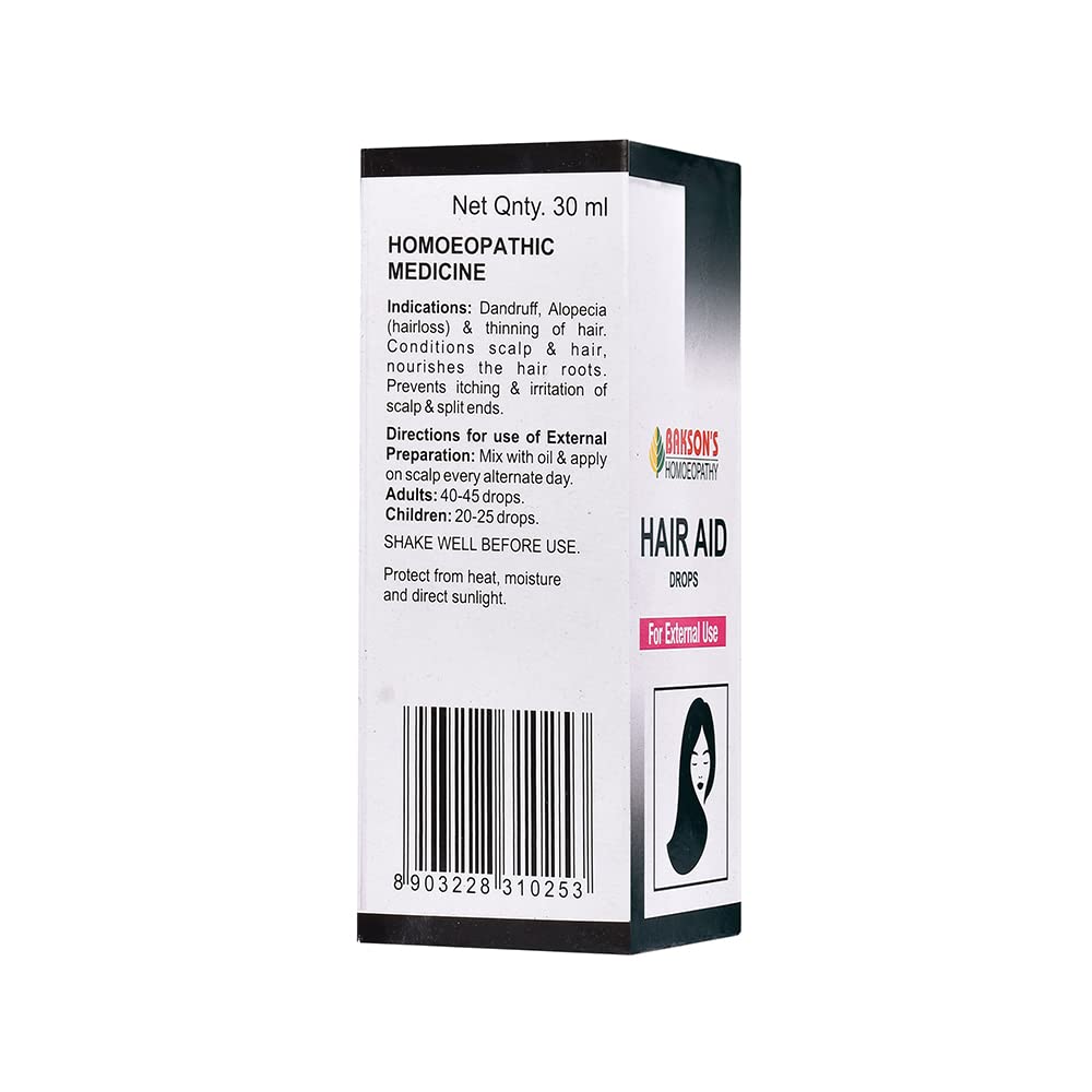 Bakson's Hair Aid (External) Drops 30 ml_Pack of 2 – view 3