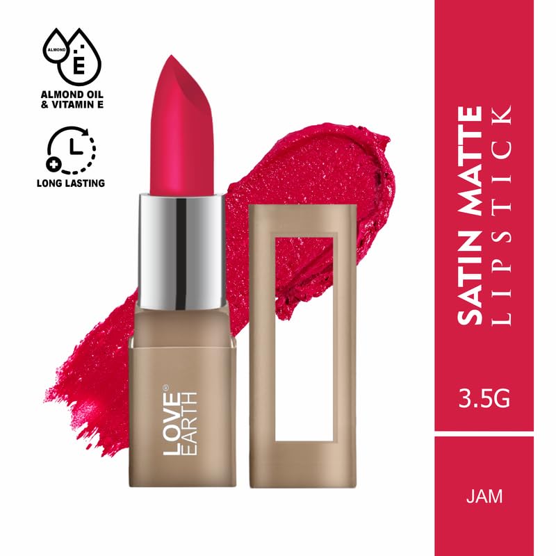 Love Earth Satin Matte Lipstick - Jam – view 2