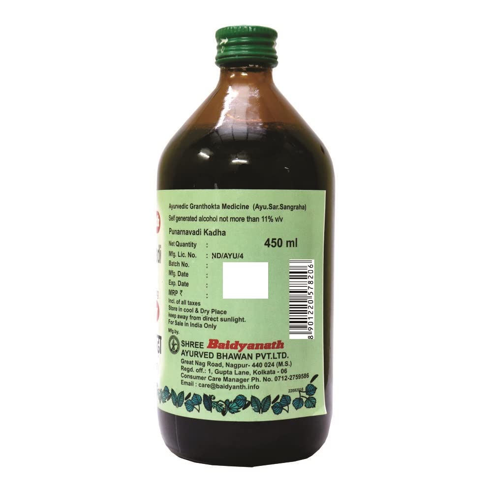 Baidyanath Asli Ayurved Nagpur Punarnavadi Kadha – view 3